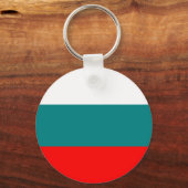 Vlag van Bulgarije Sleutelhanger (Voorkant)