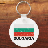 vlag van Bulgarije Sleutelhanger (Voorkant)