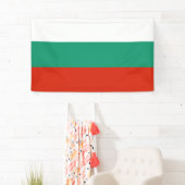 Vlag van Bulgarije Spandoek (Insitu)