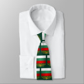 Vlag van Bulgarije Stropdas (Gebonden)