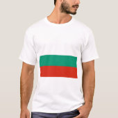 Vlag van Bulgarije T-shirt (Voorkant)