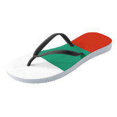 Vlag van Bulgarije Teenslippers (Schuin)