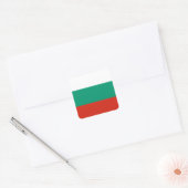 Vlag van Bulgarije Vierkante Sticker (Envelop)