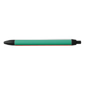 Vlag van Bulgarije Zwarte Inkt Pen (Voorkant)