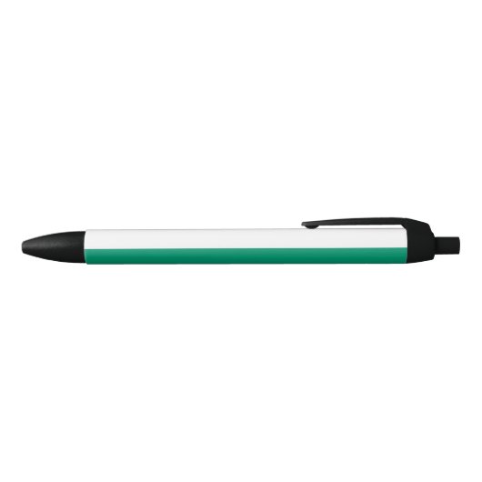 Vlag van Bulgarije Zwarte Inkt Pen (Bovenkant)