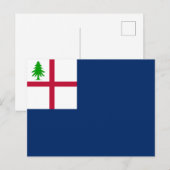 Vlag van Bunker Hill Briefkaart (Voorkant / Achterkant)
