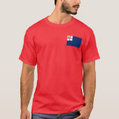 Vlag van Bunker Hill T-shirt (Voorkant)