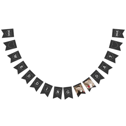 Vlag van Bunting Mariage Vlaggetjes (Alle)