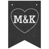 Vlag van Bunting Mariage Vlaggetjes (Eerste vlag)