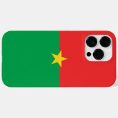 Vlag van Burkina Faso Case-Mate iPhone Case (Achterkant (horizontaal))