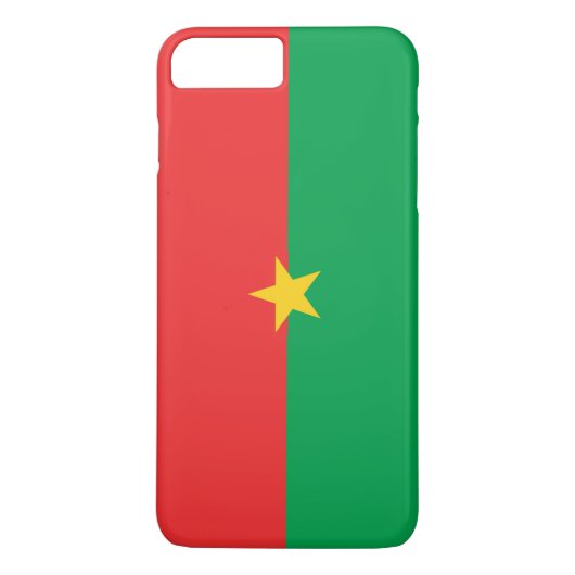 Vlag van Burkina Faso Case-Mate iPhone Case (Achterkant)