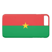 Vlag van Burkina Faso Case-Mate iPhone Case (Achterkant (Horizontaal))
