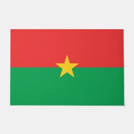 Vlag van Burkina Faso Deurmat