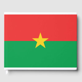 Vlag van Burkina Faso Gastenboek