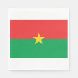 Vlag van Burkina Faso Servet