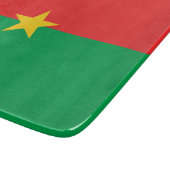 Vlag van Burkina Faso Snijplank (Hoek)