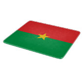 Vlag van Burkina Faso Snijplank (Hoek)