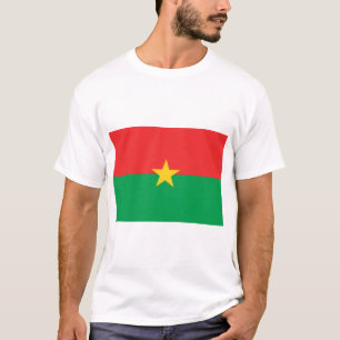 Vlag van Burkina Faso T-shirt