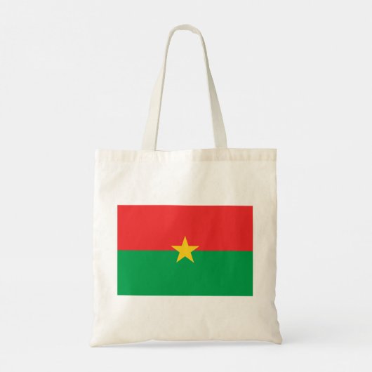 Vlag van Burkina Faso Tote Bag (Achterkant)
