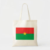 Vlag van Burkina Faso Tote Bag (Voorkant)
