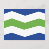 Vlag van Burlington, Vermont Briefkaart (Voorkant)