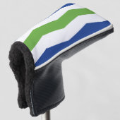 Vlag van Burlington, Vermont Golfheadcover (3/4 voorkant)