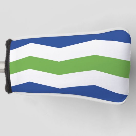 Vlag van Burlington, Vermont Golfheadcover (Voorkant)