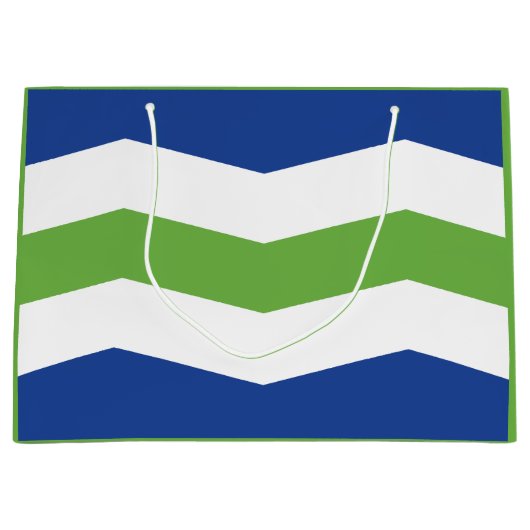 Vlag van Burlington, Vermont Groot Cadeauzakje (Voorkant)