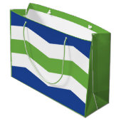 Vlag van Burlington, Vermont Groot Cadeauzakje (Achterkant Gekanteld)