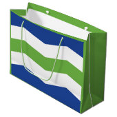 Vlag van Burlington, Vermont Groot Cadeauzakje (Voorkant Gekanteld)