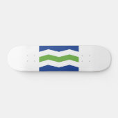 Vlag van Burlington, Vermont Persoonlijk Skateboard (Horizontaal)
