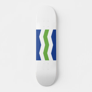 Vlag van Burlington, Vermont Persoonlijk Skateboard