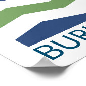 Vlag van Burlington, Vermont Poster (Hoek)