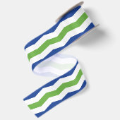 Vlag van Burlington, Vermont Satijnen Lint (Achterkant)