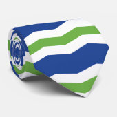 Vlag van Burlington, Vermont Stropdas (Opgerold)