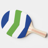 Vlag van Burlington, Vermont Tafeltennisbatje (Zijkant)
