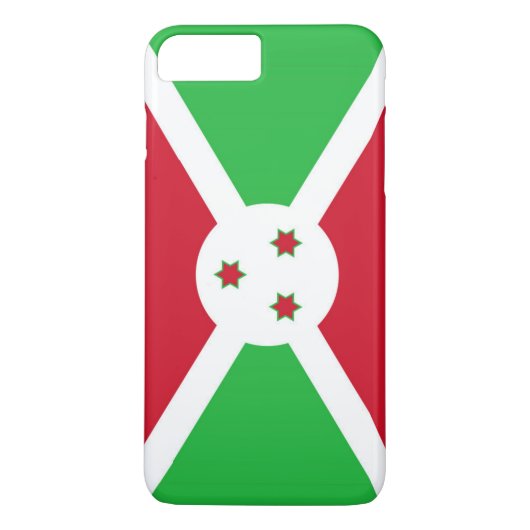 Vlag van Burundi Case-Mate iPhone Case (Achterkant)