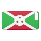Vlag van Burundi Case-Mate iPhone Case (Achterkant (Horizontaal))