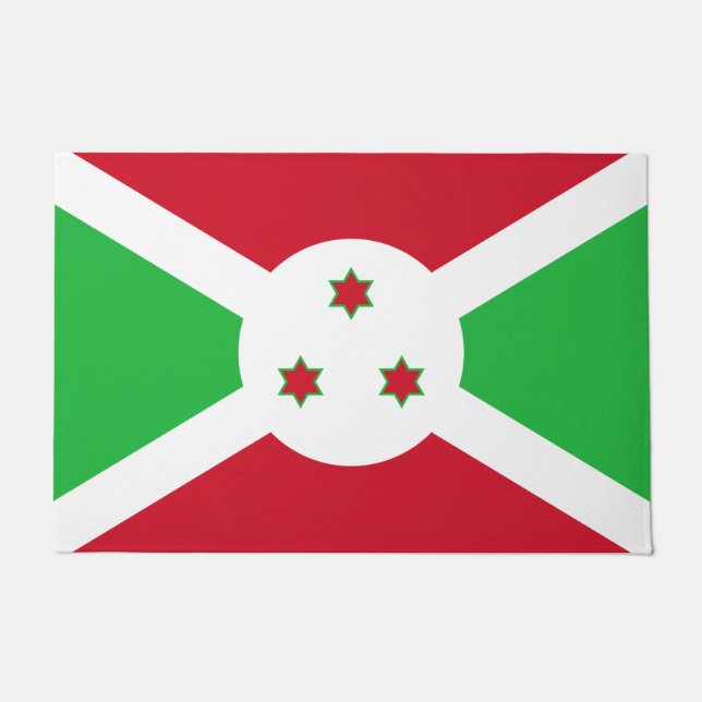 Vlag van Burundi Deurmat (Voorkant)