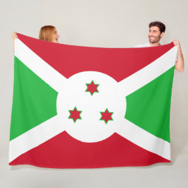 Vlag van Burundi Fleece Deken
