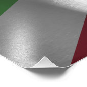 Vlag van Burundi Foto Afdruk (Hoek)