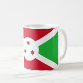 Vlag van Burundi Koffiemok (Voorkant rechts)