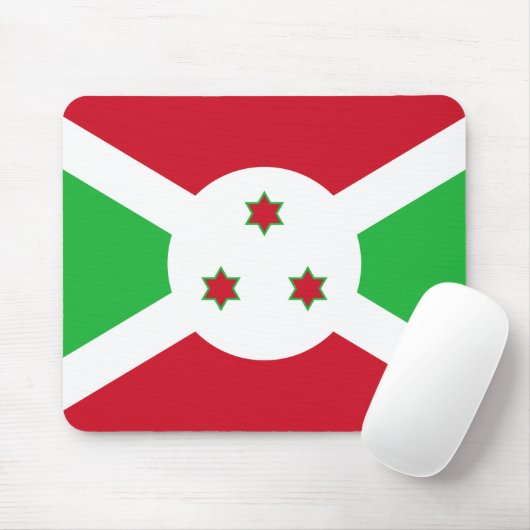 Vlag van Burundi Muismat (Met muis)