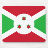 Vlag van Burundi Muismat (Voorkant)