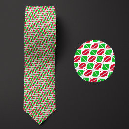 Vlag van Burundi Patroon Stropdas