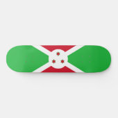 Vlag van Burundi Persoonlijk Skateboard (Horizontaal)