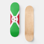 Vlag van Burundi Persoonlijk Skateboard (Voorkant)