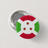 Vlag van Burundi Ronde Button 3,2 Cm (Voorkant /achterkant)