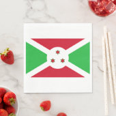 Vlag van Burundi Servet (Insitu)