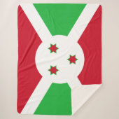 Vlag van Burundi Sherpa Deken (Voorkant)